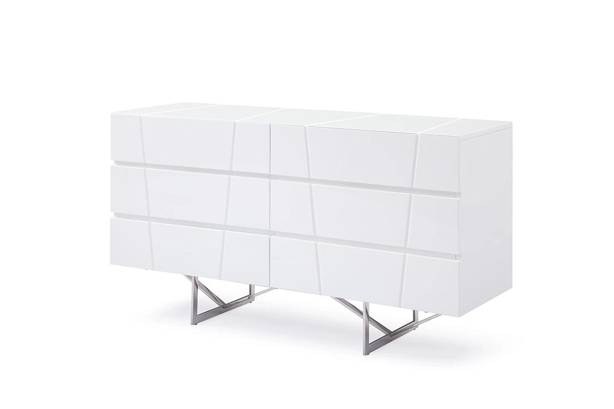 Chrysler Modern White Dresser