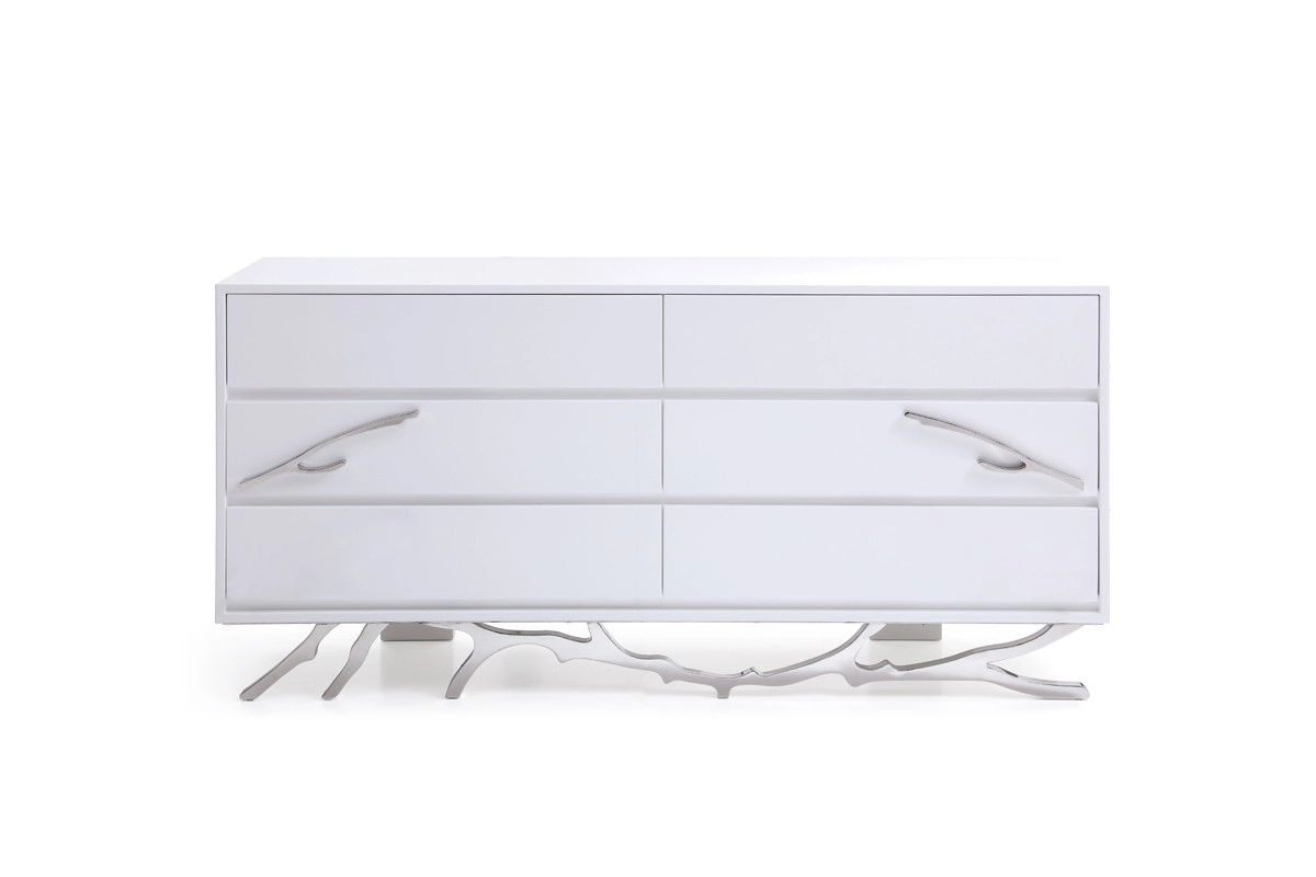 Legend Modern White Dresser