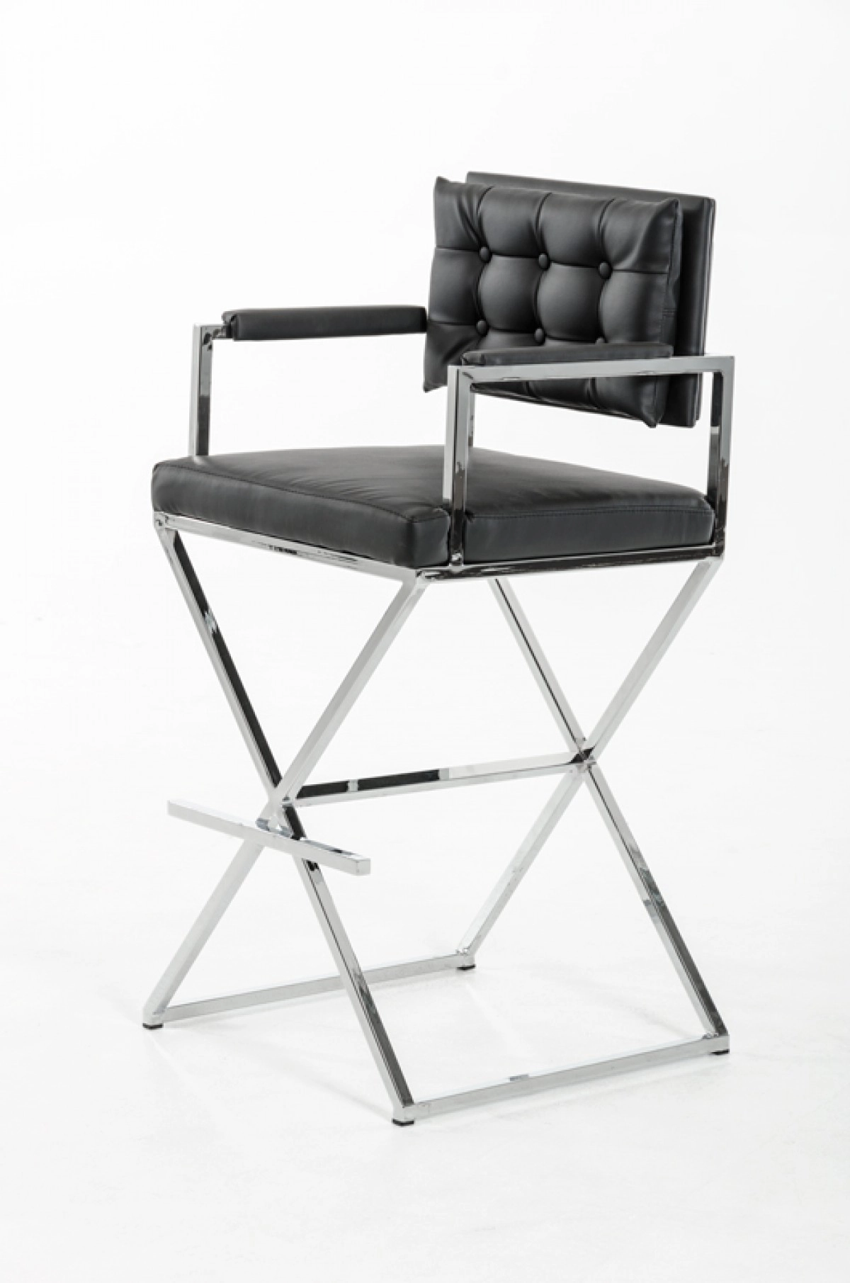 Coppola Modern Black Bar Stool