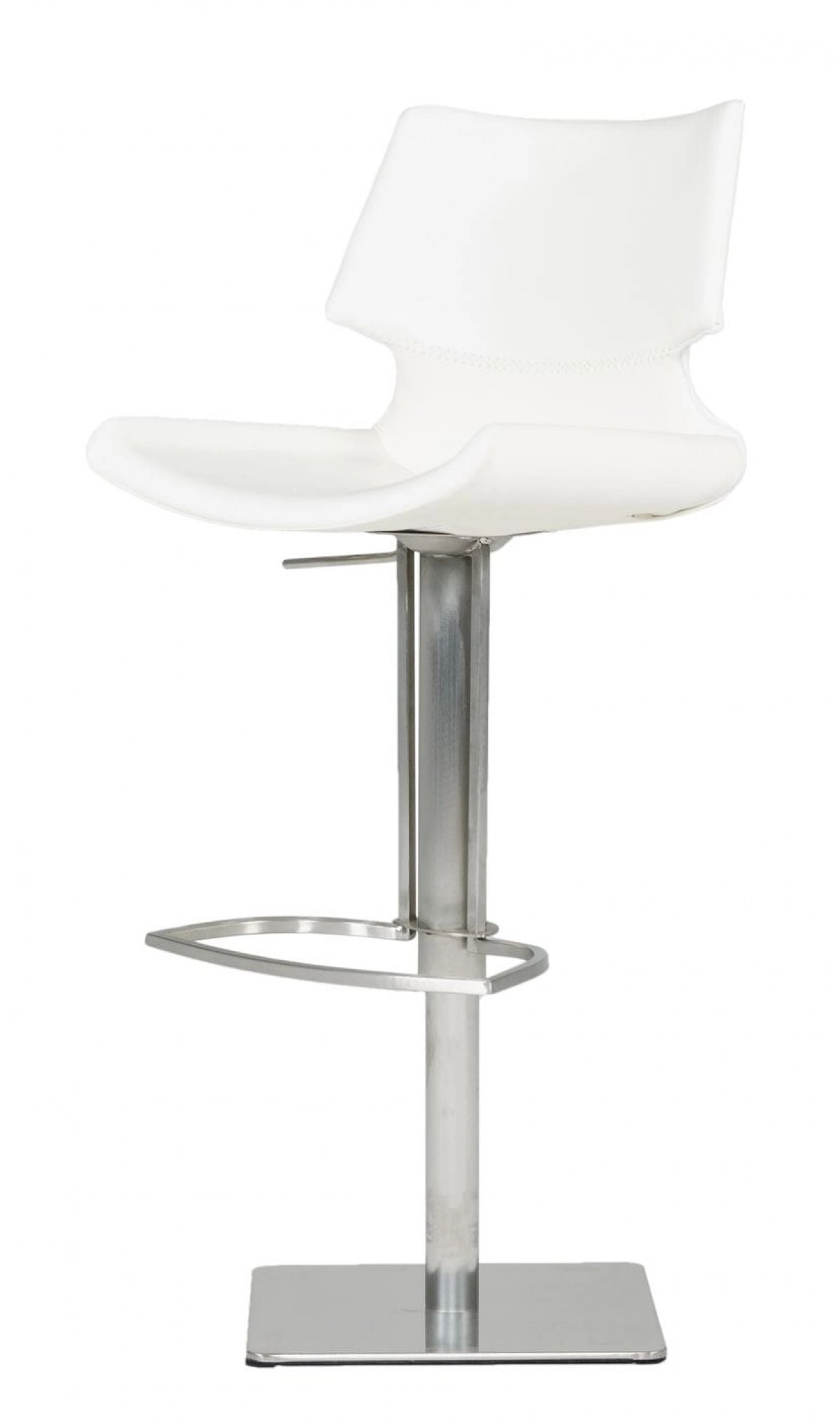 Henslow Modern White Bar Stool