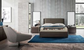 Dado-dice Bruno Oak King Bed