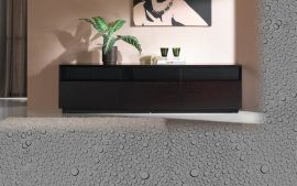 Tv023 Modern Dark Oak Tv Stand