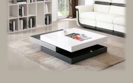 Mirage Square Modern Coffee Table