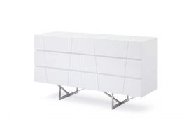 Chrysler Modern White Dresser