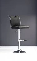 T-1214 Modern Black Eco-leather Bar Stool
