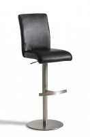 T-1206 Modern Black Eco-leather Bar Stool