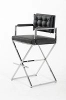 Coppola Modern Black Bar Stool