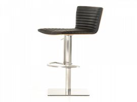 Dawn Modern Black Bar Stool