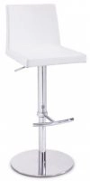 Salton Modern White Bar Stool