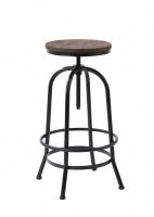 Davis Modern Brown Wood Bar Stool
