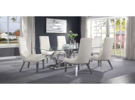 Nivo Glass Top Dining Table
