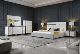 Carrara Ceramic King Bed