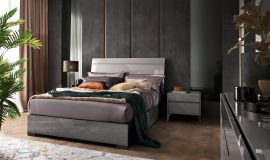 Graphite Queen Bed