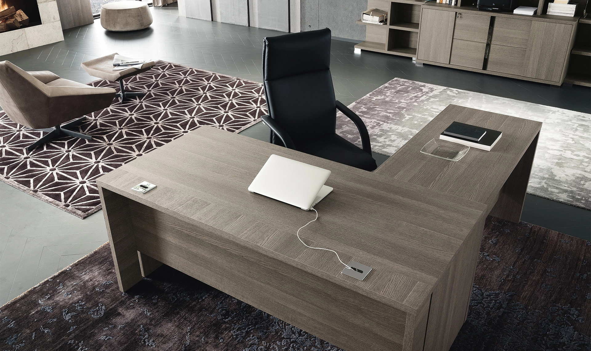 Dado-dice Bruno Oak Bed       