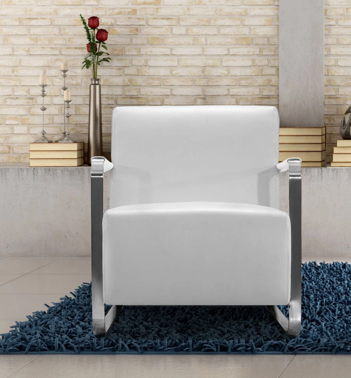Multi Shiny Yarn Rug Style 90557