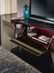 Rossetto Black Eco Leather King Bed