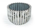 Illusion Modern Stainless Steel End Table