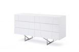 Chrysler Modern White Dresser