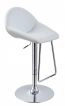 Mel - Contemporary White Eco-leather Bar Stool
