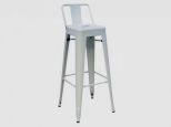 Dink - Modern White Metal Counter Stool (set Of 2)