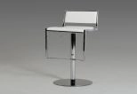 Joanie Modern White Bar Stool