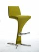 Ascella Modern Green Fabric Bar Stool