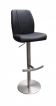 Gordon Modern Black Bar Stool
