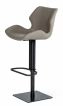 Jaffee - Industrial Grey Eco-leather Bar Stool