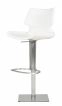 Henslow Modern White Bar Stool