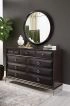 Art Deco 9-Drawer Dresser Americano And Rose Brass