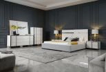Carrara Ceramic King Bed